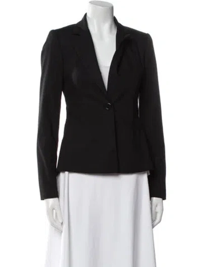 Pre-owned Alice And Olivia Blazer In Black