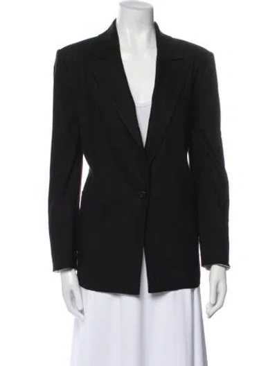 Pre-owned Alice And Olivia Blazer In Black