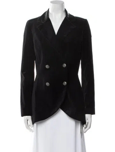 Pre-owned Alice And Olivia Blazer In Black