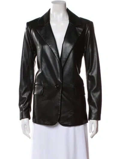 Pre-owned Alice And Olivia Blazer In Black