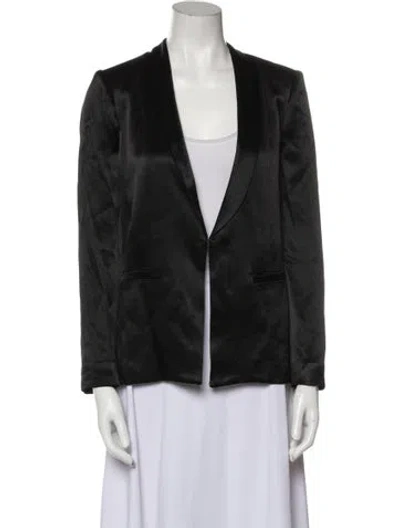 Pre-owned Alice And Olivia Blazer In Black
