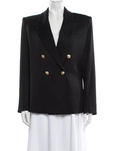 Pre-owned Alice And Olivia Blazer In Black