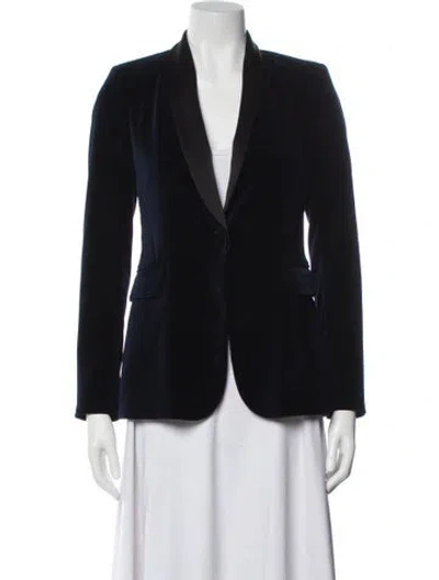 Pre-owned Alice And Olivia Blazer In Black