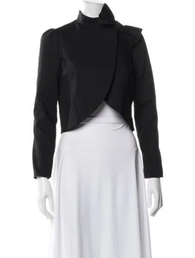 Pre-owned Alice And Olivia Blazer In Black