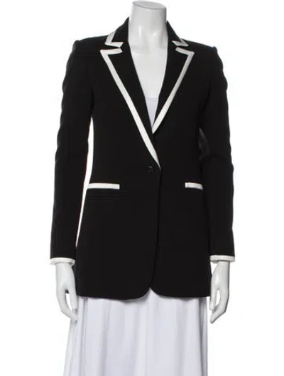 Pre-owned Alice And Olivia Blazer In Black
