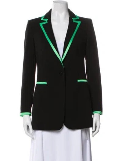 Pre-owned Alice And Olivia Blazer In Black