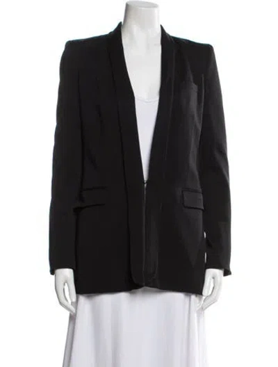 Pre-owned Alice And Olivia Blazer In Black