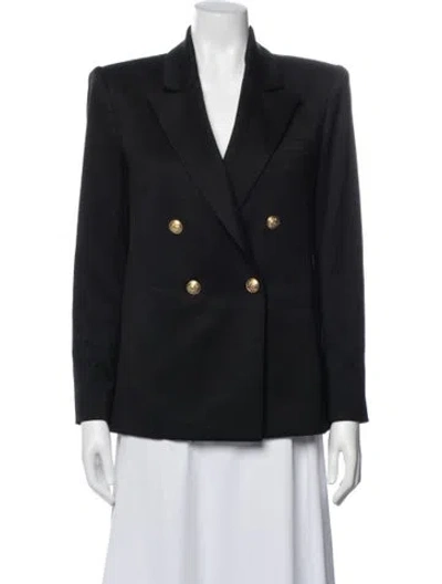 Pre-owned Alice And Olivia Blazer In Black