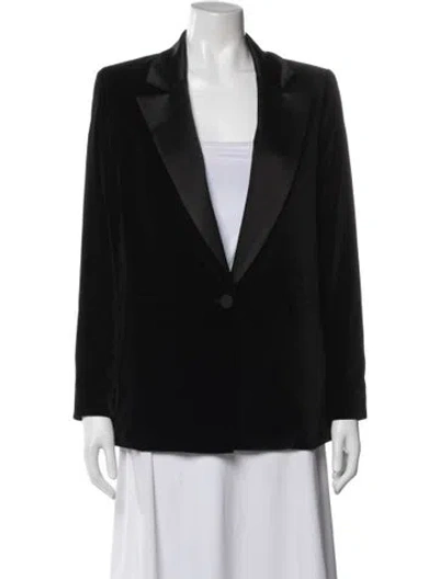 Pre-owned Alice And Olivia Blazer In Black