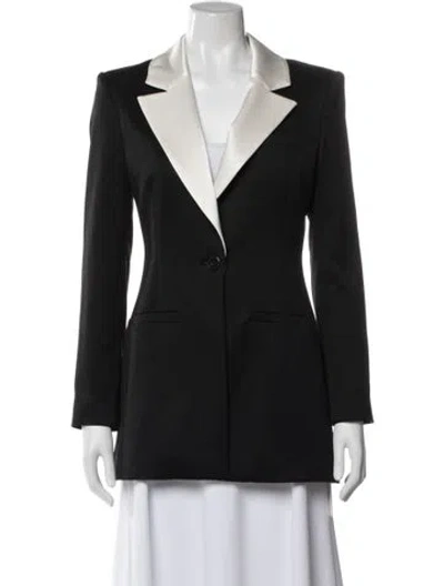 Pre-owned Alice And Olivia Blazer In Black