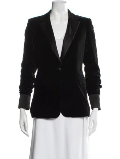 Pre-owned Alice And Olivia Blazer In Black