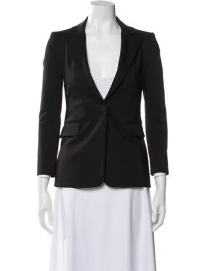 Pre-owned Alice And Olivia Blazer In Black