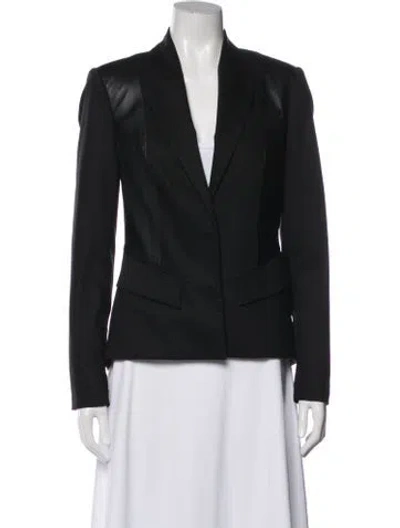 Pre-owned Alice And Olivia Blazer In Black
