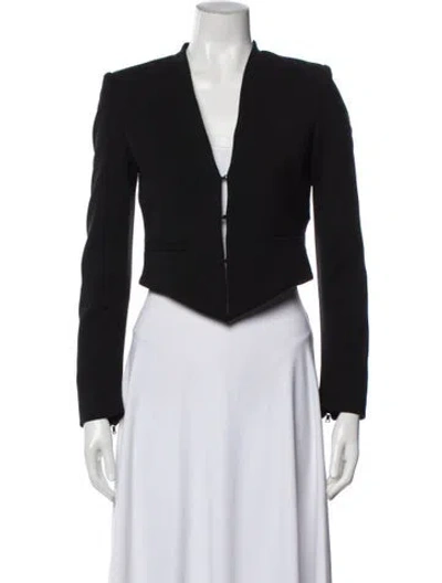 Pre-owned Alice And Olivia Blazer In Black
