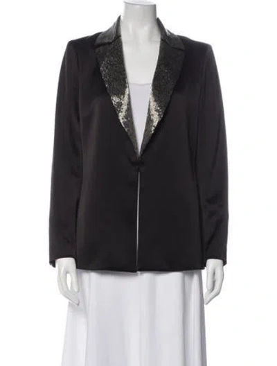 Pre-owned Alice And Olivia Blazer In Black