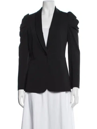 Pre-owned Alice And Olivia Blazer In Black