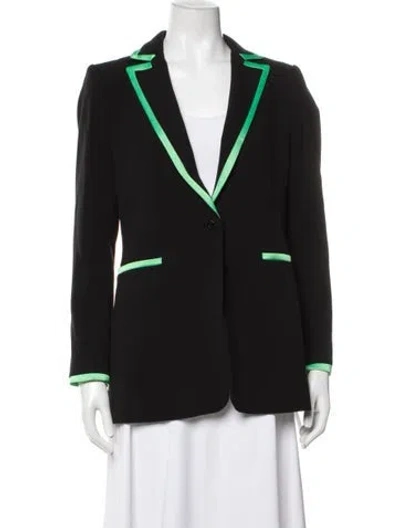 Pre-owned Alice And Olivia Blazer In Black