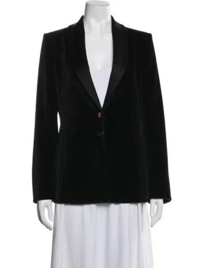 Pre-owned Alice And Olivia Blazer In Black
