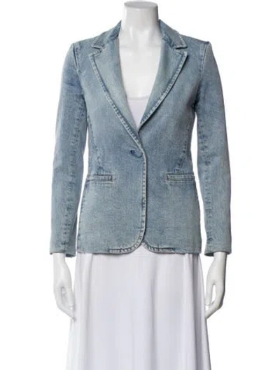 Pre-owned Alice And Olivia Blazer In Blue
