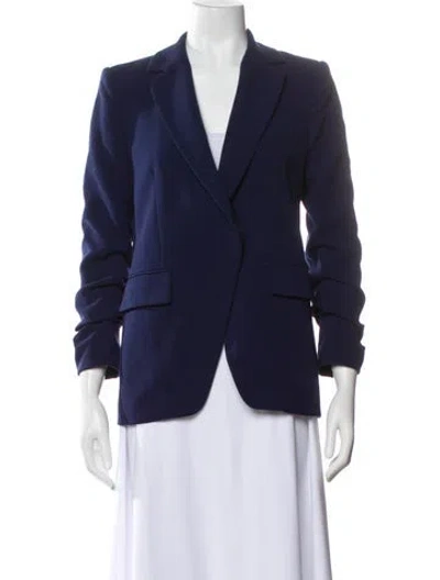 Pre-owned Alice And Olivia Blazer In Blue