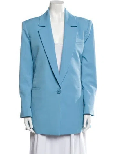 Pre-owned Alice And Olivia Blazer In Blue