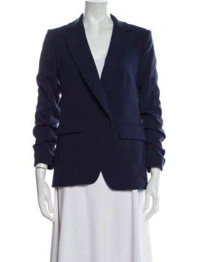 Pre-owned Alice And Olivia Blazer In Blue