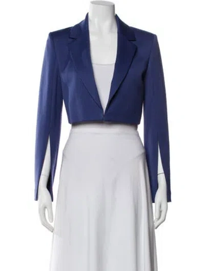 Pre-owned Alice And Olivia Blazer In Blue