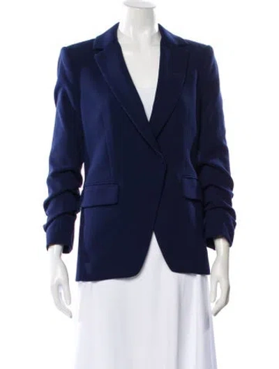 Pre-owned Alice And Olivia Blazer In Blue