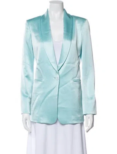Pre-owned Alice And Olivia Blazer In Blue