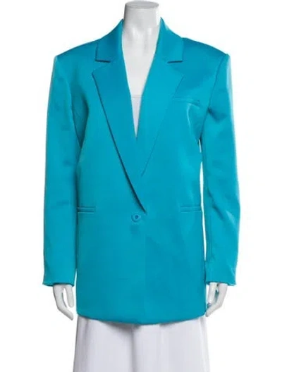 Pre-owned Alice And Olivia Blazer In Blue