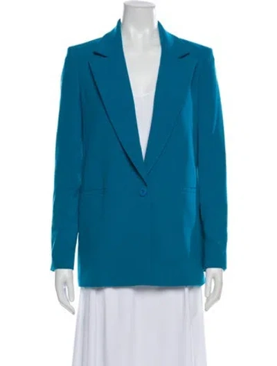 Pre-owned Alice And Olivia Blazer In Blue