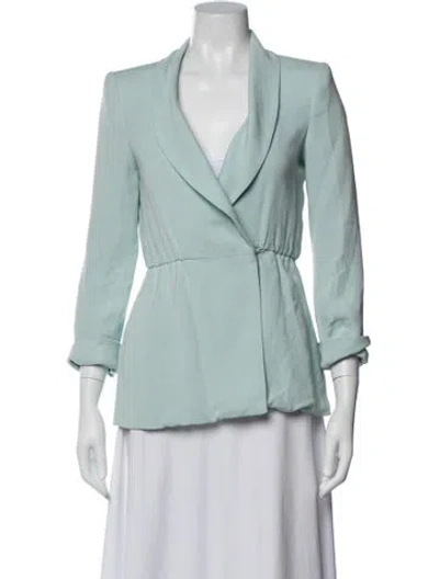 Pre-owned Alice And Olivia Blazer In Blue