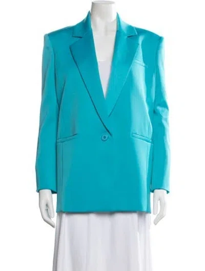 Pre-owned Alice And Olivia Blazer In Blue