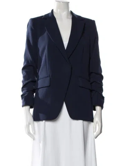 Pre-owned Alice And Olivia Blazer In Blue