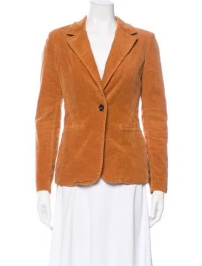 Pre-owned Alice And Olivia Blazer In Brown