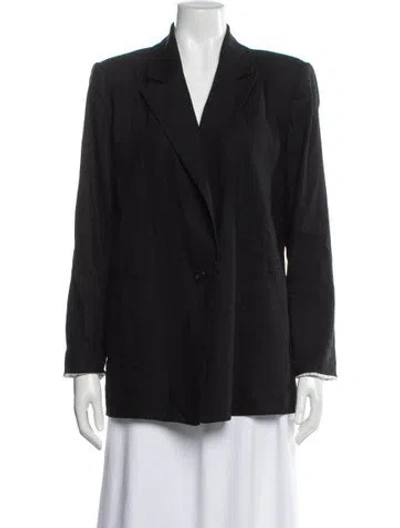 Pre-owned Alice And Olivia Blazer In Gray