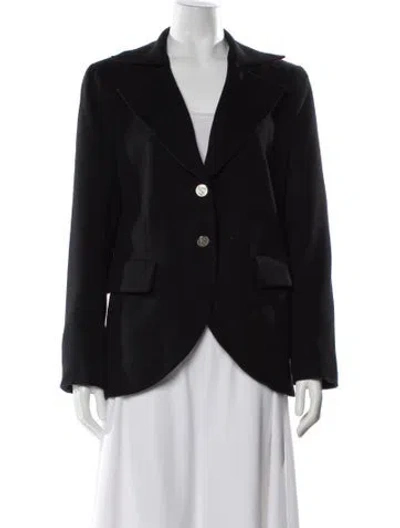 Pre-owned Alice And Olivia Blazer In Gray