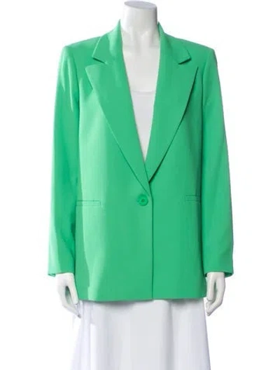 Pre-owned Alice And Olivia Blazer In Green