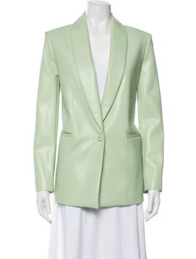 Pre-owned Alice And Olivia Blazer In Green
