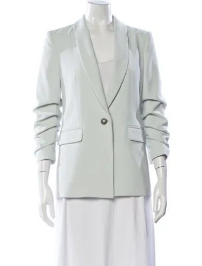 Pre-owned Alice And Olivia Blazer In Green