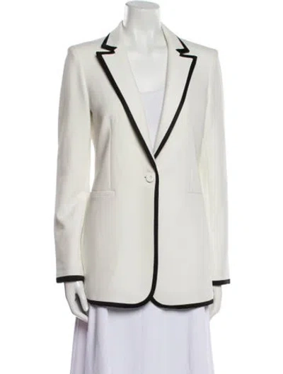 Pre-owned Alice And Olivia Blazer In Neutral