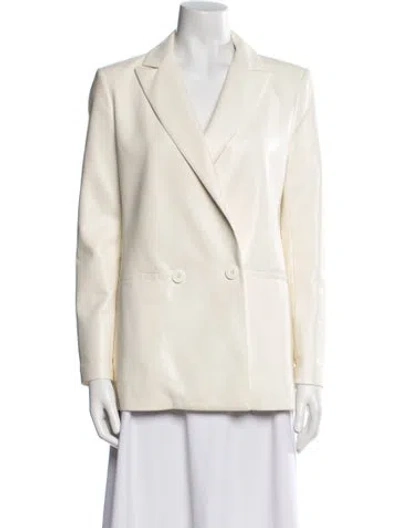 Pre-owned Alice And Olivia Blazer In Neutral