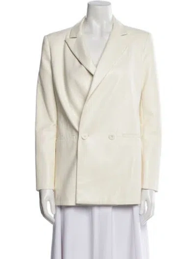 Pre-owned Alice And Olivia Blazer In Neutral