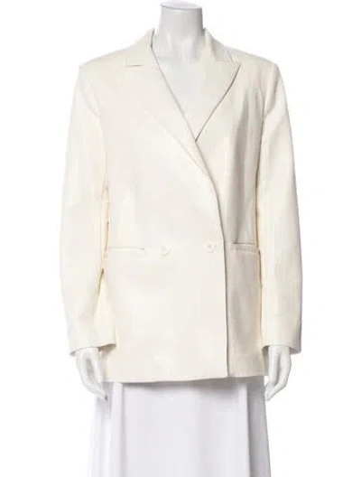 Pre-owned Alice And Olivia Blazer In Neutral