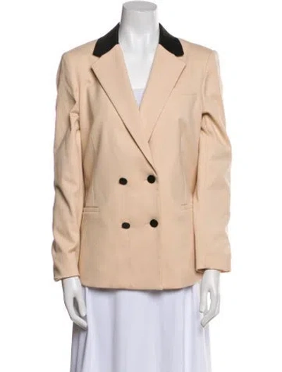 Pre-owned Alice And Olivia Blazer In Neutral