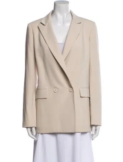 Pre-owned Alice And Olivia Blazer In Neutral