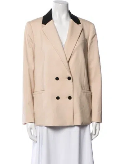 Pre-owned Alice And Olivia Blazer In Neutral