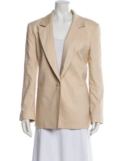 Pre-owned Alice And Olivia Blazer In Neutral