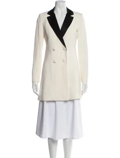 Pre-owned Alice And Olivia Blazer In Neutral
