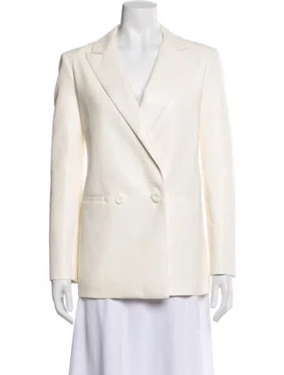 Pre-owned Alice And Olivia Blazer In Neutral